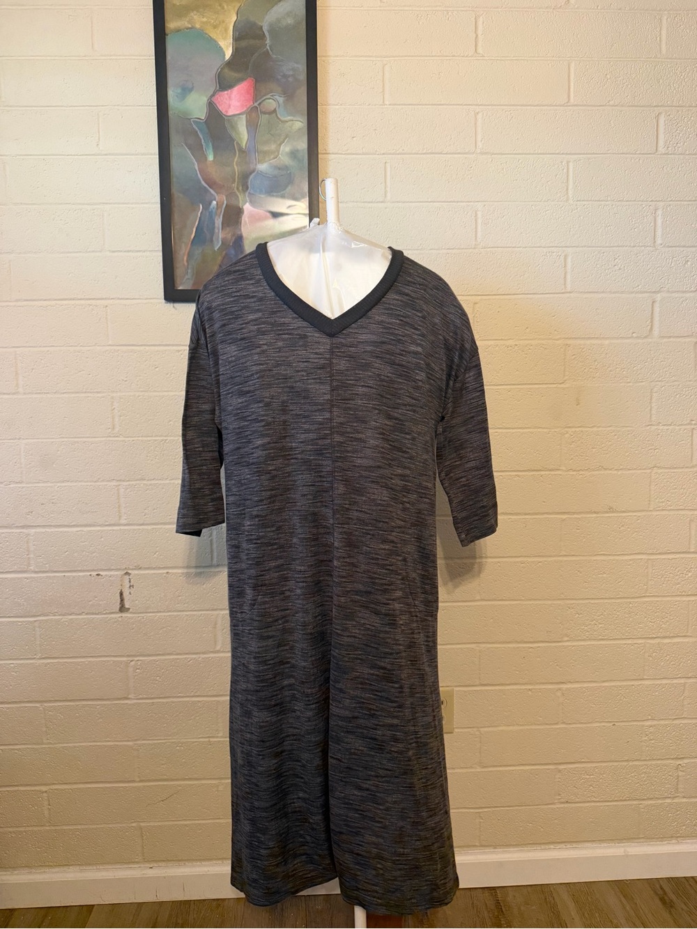 Secret Treasures Heathered Charcoal Crewneck Lounger